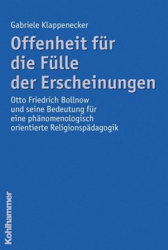 Cover Offenheit für die Fülle der Erscheinungen (eBook, PDF)