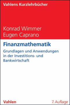 Finanzmathematik (eBook, PDF) - Caprano, Eugen; Wimmer, Konrad