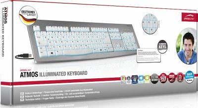Speedlink ATMOS Illuminated Keyboard, PV-Tastatur, silber - Portofrei bei  bücher.de kaufen