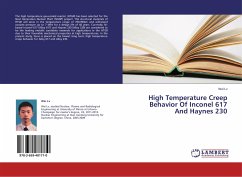 High Temperature Creep Behavior Of Inconel 617 And Haynes 230 - Lv, Wei