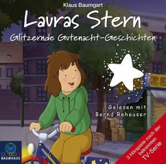 Glitzernde Gutenacht-Geschichten / Lauras Stern Gutenacht-Geschichten Bd.9 (1 Audio-CD) - Baumgart, Klaus;Neudert, Cornelia