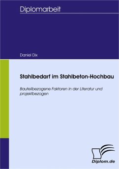 Stahlbedarf im Stahlbeton-Hochbau (eBook, PDF) - Dix, Daniel