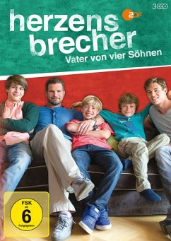 Herzensbrecher - Vater von vier Söhnen - Staffel 1 DVD-Box - Theede,Christian/Kimmel,Im