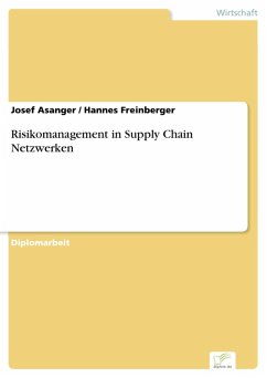 Risikomanagement in Supply Chain Netzwerken (eBook, PDF) - Asanger, Josef; Freinberger, Hannes