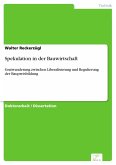 Spekulation in der Bauwirtschaft (eBook, PDF)