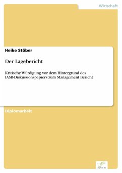 Der Lagebericht (eBook, PDF) - Stöber, Heike
