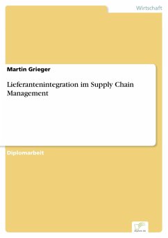 Lieferantenintegration im Supply Chain Management (eBook, PDF) - Grieger, Martin