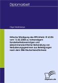 Kritische Würdigung des BFH-Urteils I R 63/06 vom 13.02.2008 zu notwendigem Sonderbetriebsvermögen und abkommensrechtlicher Behandlung von Veräußerungsgewinnen aus Beteiligungen nach dem DBA Deutschland/Schweiz (eBook, PDF)