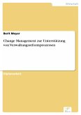 Change Management zur Unterstützung von Verwaltungsreformprozessen (eBook, PDF)