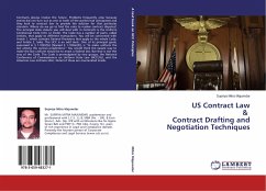 US Contract Law & Contract Drafting and Negotiation Techniques - MITRA MAJUMDAR, SUPRIYA
