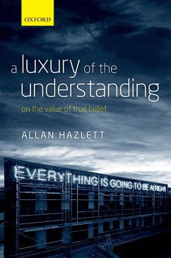 A Luxury of the Understanding (eBook, PDF) - Hazlett, Allan