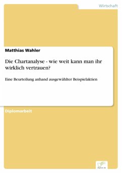 Die Chartanalyse - wie weit kann man ihr wirklich vertrauen? (eBook, PDF) - Wahler, Matthias