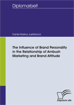 The Influence of Brand Personality in the Relationship of Ambush Marketing and Brand Attitude (eBook, PDF) - Jueterbock, Daniel Markus