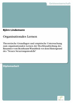 Organisationales Lernen (eBook, PDF) - Lindemann, Björn