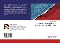 The Affixes of Negation in French, English, and Czech