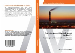 Emissionszertifikatehandel in der EU - Steinhäusler, Markus