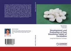 Development and Evaluation of Fast Dissolving Tablet of Loratadine - Sherathiya, Nidhi;Pujara, Naisarg;Doshi, Sumit