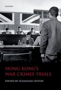 Cover Hong Kong's War Crimes Trials (eBook, ePUB)