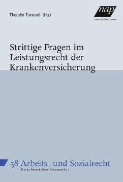 Cover Strittige Fragen im Leistungsrecht der Krankenversicherung