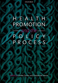 Cover Health Promotion and the Policy Process (eBook, ePUB)