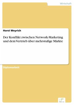 Der Konflikt zwischen Network-Marketing und dem Vertrieb über mehrstufige Märkte (eBook, PDF) - Weyrich, Horst