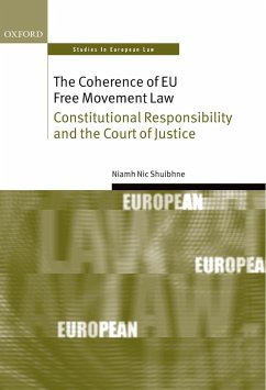 Cover The Coherence of EU Free Movement Law (eBook, ePUB)