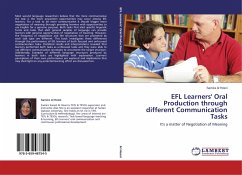 EFL Learners' Oral Production through different Communication Tasks - Al Hosni, Samira