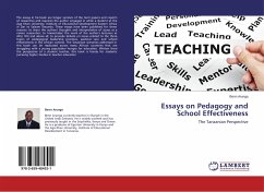 Essays on Pedagogy and School Effectiveness - Arunga, Benn