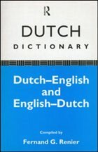 Dutch Dictionary - Renier, Fernand G.