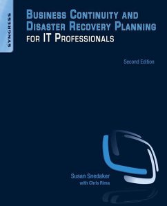 Business Continuity and Disaster Recovery Planning for IT Professionals (eBook, ePUB) - Snedaker, Susan