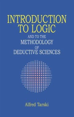Introduction to Logic (eBook, ePUB) - Tarski, Alfred