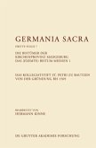 Die Bistümer der Kirchenprovinz Magdeburg. Das (exemte) Bistum Meißen 1. Das Kollegiatstift St. Petri zu Bautzen von der Gründung bis 1569 / Germania Sacra. Dritte Folge Band 7, Bd.1