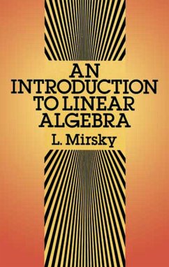 An Introduction to Linear Algebra (eBook, ePUB) - Mirsky, L.