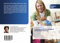 Importance of Phonological Awareness Training - Funk, Lynette Elisabeth