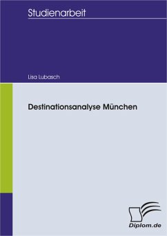 Destinationsanalyse München (eBook, PDF) - Lubasch, Lisa