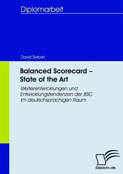 Balanced Scorecard - State of the Art (eBook, PDF) - Siebert, David