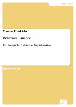 Behavioral Finance (eBook, PDF) - Friedrichs, Thomas