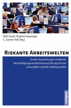 Riskante Arbeitswelten (eBook, PDF)