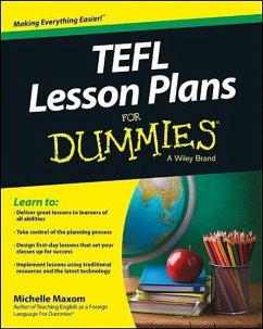 TEFL Lesson Plans For Dummies - Maxom, Michelle M.