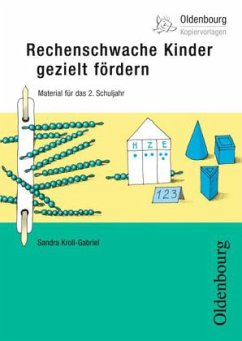 Rechenschwache Kinder gezielt fördern - Material für das 2. Schuljahr - Kroll-Gabriel, Sandra