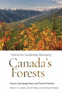 Policies for Sustainably Managing Canada's Forests - Luckert, Martin K