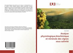 Analyse physiologique,biochimique et minérale des vignes sous salinité - Ziadi, Sana