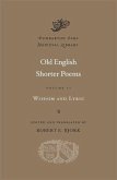 Old English Shorter Poems