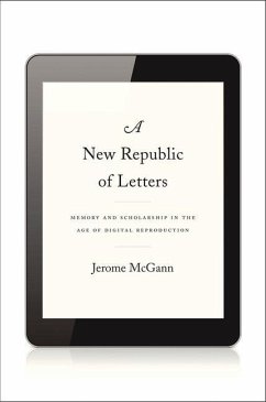New Republic of Letters - Mcgann, Jerome