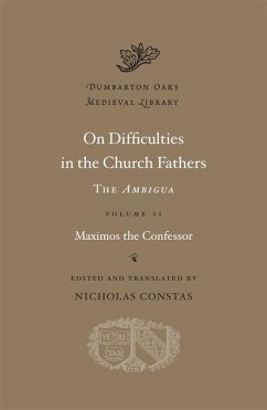 Cover On Difficulties in the Church Fathers: The Ambigua