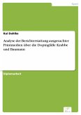 Analyse der Berichterstattung ausgesuchter Printmedien über die Dopingfälle Krabbe und Baumann (eBook, PDF)