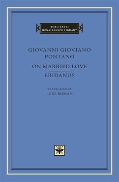 On Married Love - Pontano, Giovanni Gioviano