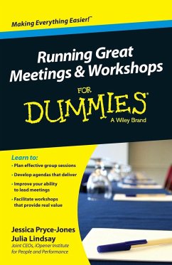 Running Great Meetings and Workshops for Dummies - Pryce-Jones, Jessica; Lindsay, Julia