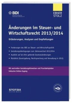 Cover Änderungen im Steuer- und Wirtschaftsrecht 2013/2014