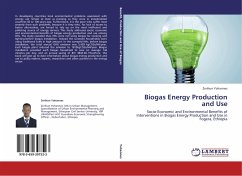 Biogas Energy Production and Use - Yohannes, Zerihun